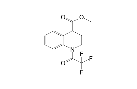 1-(2,2,2-Trifluoroacetyl)-1,2,3,4-tetrahydroquinoline-4-carboxylic acid, methyl ester