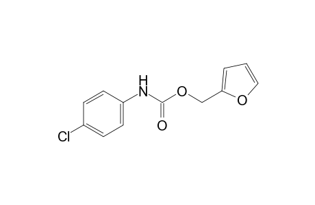 p-chlorocarbanilic acid, furfuryl ester