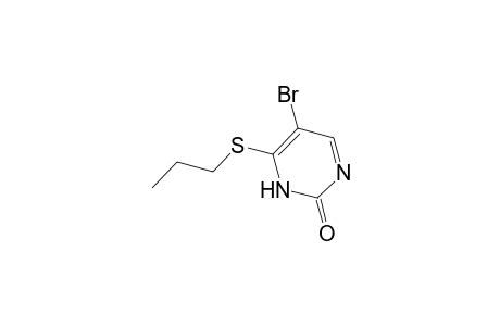 5-Bromo-4-(propylsulfanyl)-2(1H)-pyrimidinone