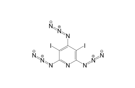 2,4,6-Triazido-3,5-diiodopyridine