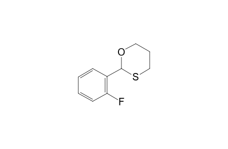 2-(2-fluorophenyl)-1,3-oxathiane