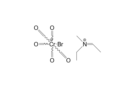 (Z)-N-Ethyl-N-methylethylideneammonium-bromopentacarbonyltungstate