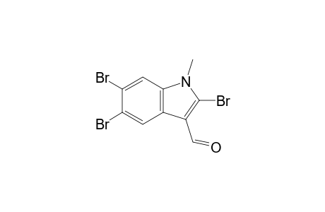 2,5,6-Tribromo-N-methylindole-3-carbaldehyde