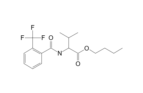 L-Valine, N-(2-trifluoromethylbenzoyl)-, butyl ester