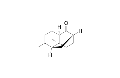 (+/-)-(1R*,3R*,7S*,8S*)-6,8-DIMETHYLTRICYCLO-[5.3.1.0(3,8)]-UNDEC-5-EN-2-ONE