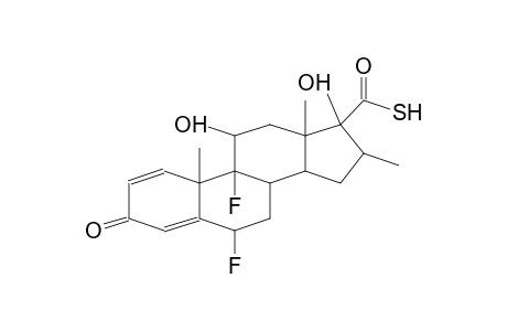 ANDROSTA-1,4-DIENE-17-CARBOTHIOIC ACID, 6,9-DIFLUORO-11,17-DIHYDROXY-16-METHYL-3-OXO-