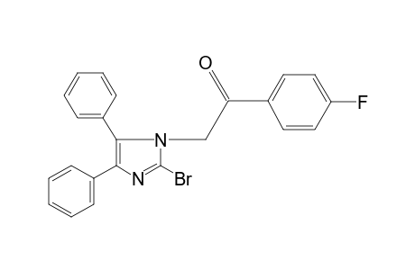 2-(2-bromo-4,5-diphenyl-1H-imidazol-1-yl)-1-(4-fluorophenyl)ethanone