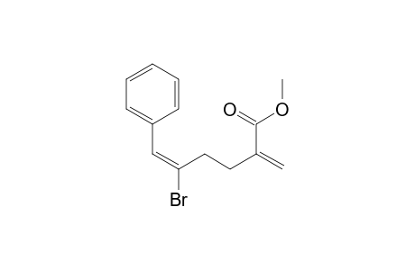 (E)-methyl 5-bromo-2-methylene-6-phenyl-5-hexenoate