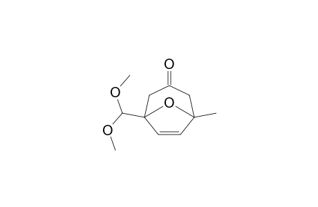 1-Dimethoxymethyl-5-methyl-8-oxabicyclo[3.2.1]oct-6-en-3-one