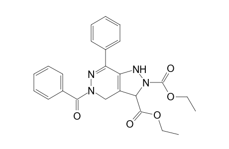 Diethyl 5-Benzoyl-1,2,3,4-tetrahydro-7-phenyl-1H-pyrazolo[4,5-d]pyridazine-2,3-dicarboxylate