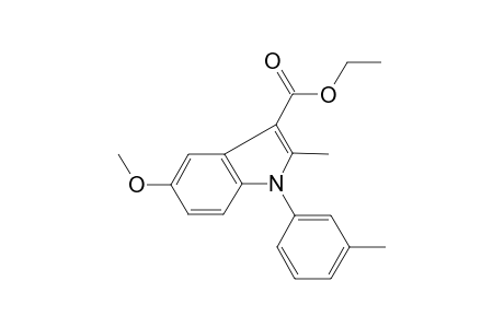 Ethyl 5-methoxy-2-methyl-1-(3-methylphenyl)-1H-indole-3-carboxylate