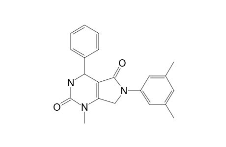 1H-Pyrrolo[3,4-d]pyrimidine-2,5-dione, 6-(3,5-dimethylphenyl)-3,4,6,7-tetrahydro-1-methyl-4-phenyl-