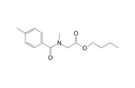 Sarcosine, N-(4-methylbenzoyl)-, butyl ester