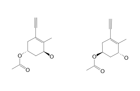 (3S,5R)/(3R,5S)-5-ACETOXY-1-ETHYNYL-3-HYDROXY-2-METHYLCYCLOHEX-1-ENE