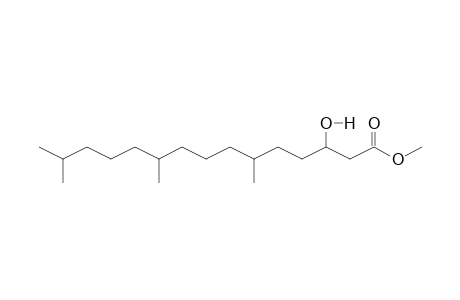 3-HYDROXY-6,10,14-TRIMETHYLMETHYL PENTADECANOATE