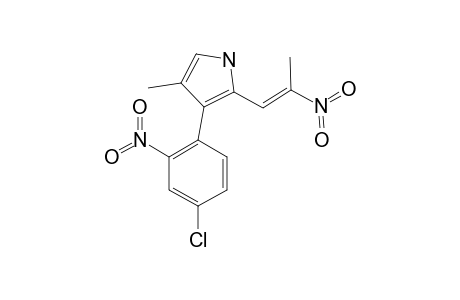 (E)-1-[4-METHYL-3-(4-CHLORO-2-NITROPHENYL)-1H-PYRROL-2-YL]-2-NITROPROP-1-ENE