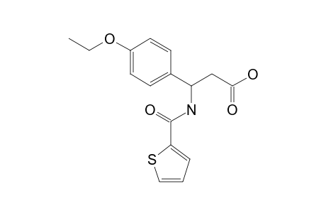 3-(4-Ethoxyphenyl)-3-(thiophen-2-ylcarbonylamino)propanoic acid