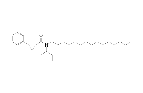 Cyclopropanecarboxamide, 2-phenyl-N-(2-butyl)-N-pentadecyl-