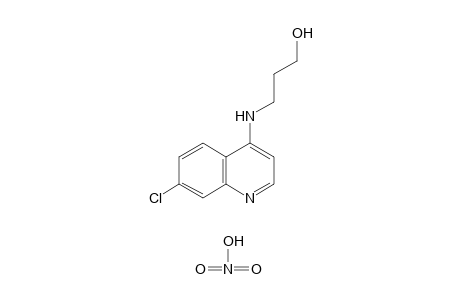3-[(7-chloro-4-quinolyl)amino]-1-propanol, nitrate