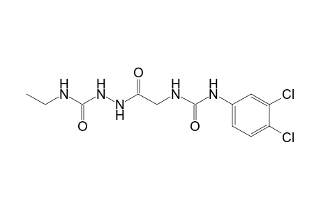 1-{N-[(3,4-dichlorophenyl)carbamoyl]glycyl}-4-ethylsemicarbazide