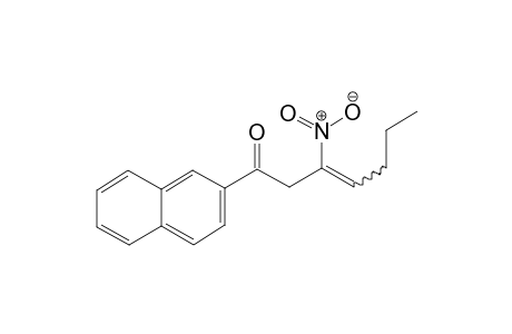 1-(Naphthalen-2-yl)-3-nitrohept-3-en-1-one