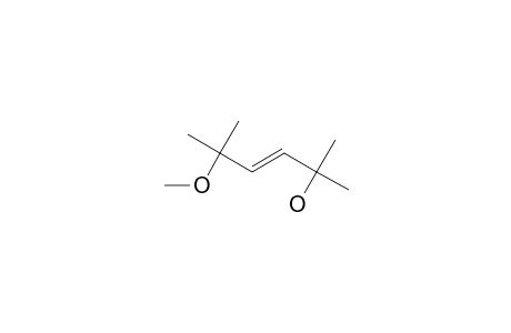 3-Hexen-2-ol, 5-methoxy-2,5-dimethyl-, (E)-