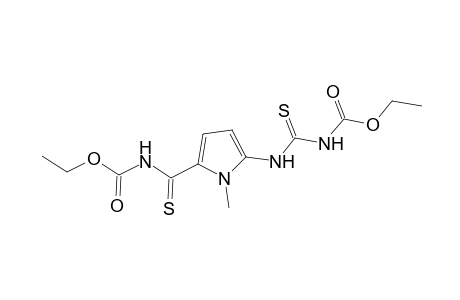 4-{5-[carboxy(thiocarbamoyl)]-1-methylpyrrol-2-yl}-3-thioallophanic acid, diethyl ester