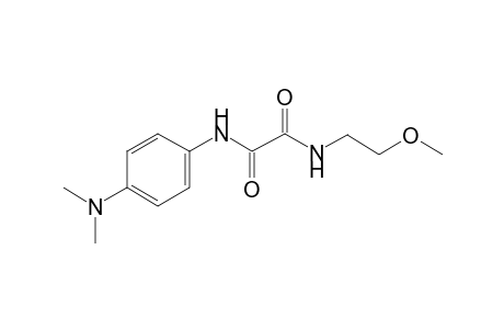 Oxamide, N-(2-methoxyethyl)-N'-(4-dimethylaminophenyl)-