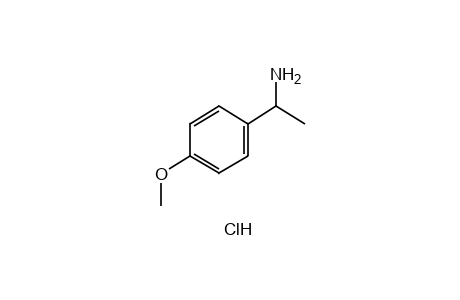 p-methoxy-α-methylbenzylamine, hydrochloride