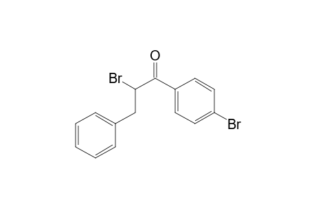 1-Propanone, 2-bromo-1-(4-bromophenyl)-3-phenyl-