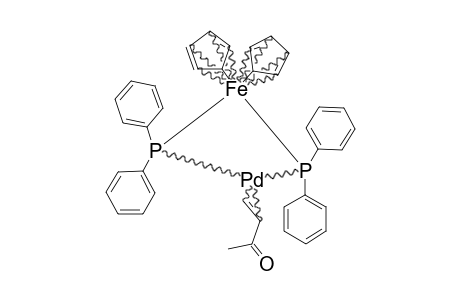 PD(CH2=CH-COCH3)(DPPF)