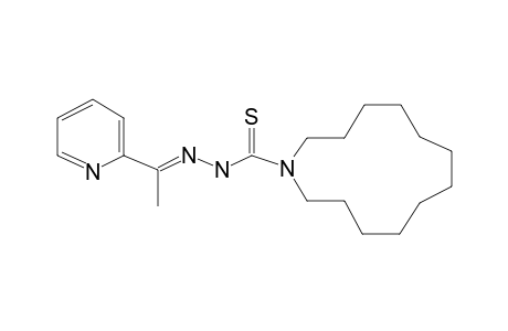 1-Azacyclotridecane-1-thiocarboxylic acid, 2-[1-[2-pyridyl]ethylidene]hydrazide