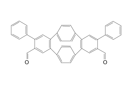 5',5"-diphenyldibenzo[2.2]paracyclophane-1,9-diene-4',4"-dicarbaldehyde