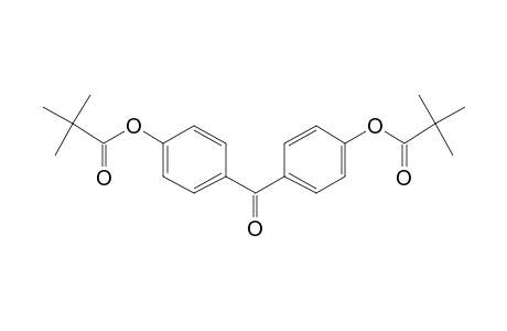 4,4'-Dihydroxybenzophenone, bis(trimethylacetate)