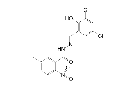 6-nitro-m-toluic acid, (3,5-dichlorosalicylidene) hydrazide