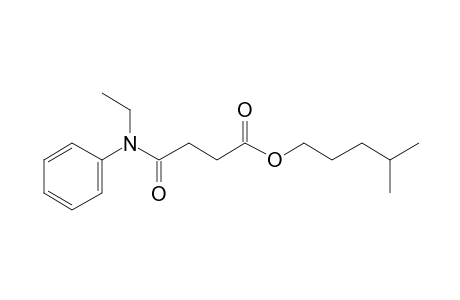 Succinic acid, monoamide, N-ethyl-N-phenyl-, isohexyl ester