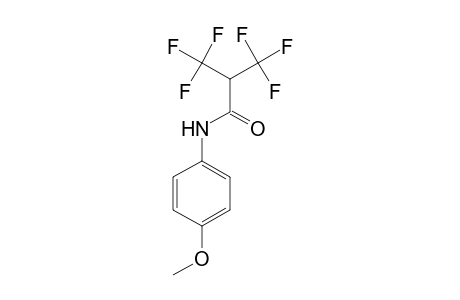 3,3,3-Trifluoro-N-(4-methoxyphenyl)-2-(trifluoromethyl)propanamide