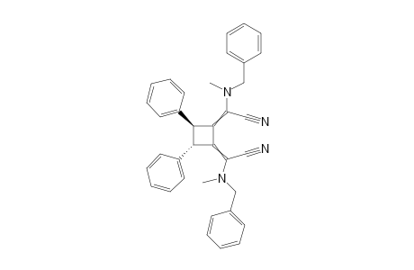 2-[benzyl(methyl)amino]-2-[(3S,4S)-2-[[benzyl(methyl)amino]-cyano-methylene]-3,4-diphenyl-cyclobutylidene]acetonitrile