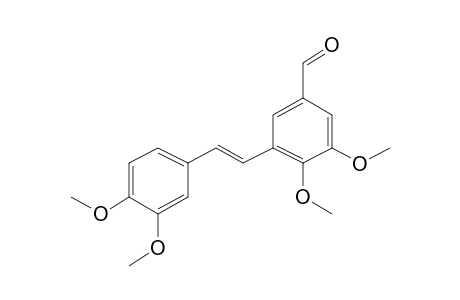 5-Formyl-2,3,3',4'-tetramethoxystilbene