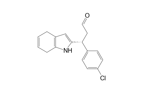 (R)-3-(4-chlorophenyl)-3-(4,7-dihydro-1H-indol-2-yl)propanal