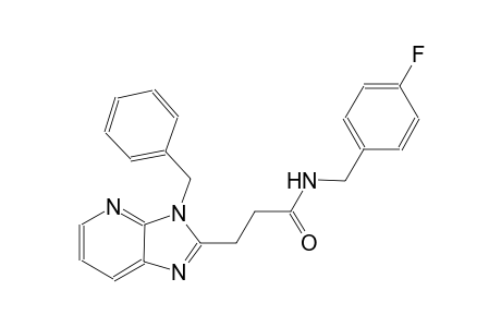3H-imidazo[4,5-b]pyridine-2-propanamide, N-[(4-fluorophenyl)methyl]-3-(phenylmethyl)-