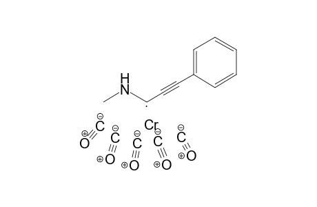 Pentacarbonyl[1-(methylamino)-3-phenyl-2-propinyliden]chromium