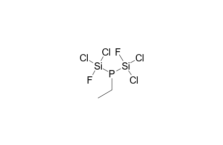 BIS-DICHLOROFLUOROSILYL-ETHYLPHOSPHINE