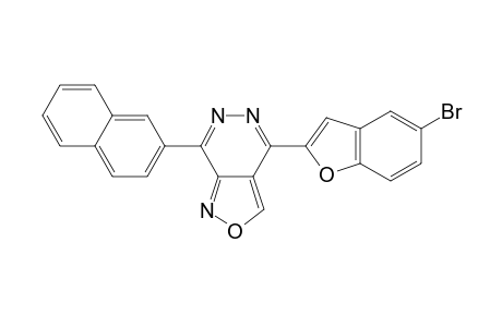 4-(5-bromobenzofuran-2-yl)-7-(2-naphthyl)isoxazolo[3,4-d]pyridazine