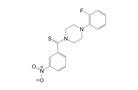 1-(2-fluorophenyl)-4-(3-nitrobenzothioyl)piperazine