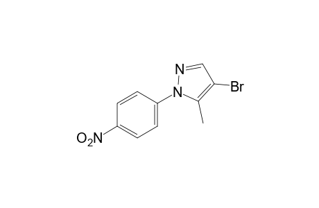 4-bromo-5-methyl-1-(p-nitrophenyl)pyrazole