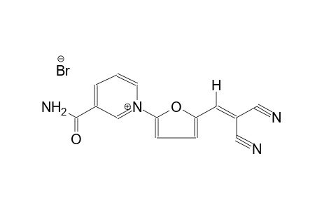 2-(2,2-DICYANOVINYL)-5-(3-CARBAMOYLPYRIDINIO)FURAN BROMIDE