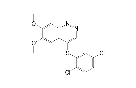 4-[(2, 5-dichlorophenyl)thio]-6,7-dimethoxycinnoline