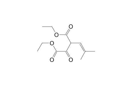 Ethyl 3-carbethoxy-2-oxo-5-methyl-4-hexenoate