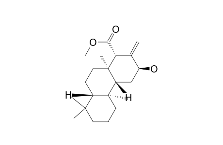 (1S,3S,4aR,4bS,8aS,10aR)-3-hydroxy-4b,8,8,10a-tetramethyl-2-methylene-1,3,4,4a,5,6,7,8a,9,10-decahydrophenanthrene-1-carboxylic acid methyl ester